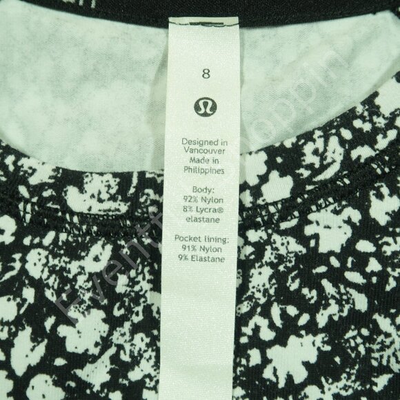Lululemon It's Rulu Run Long Sleeve in Venture Floral Alpine White Black… - Picture 6 of 8